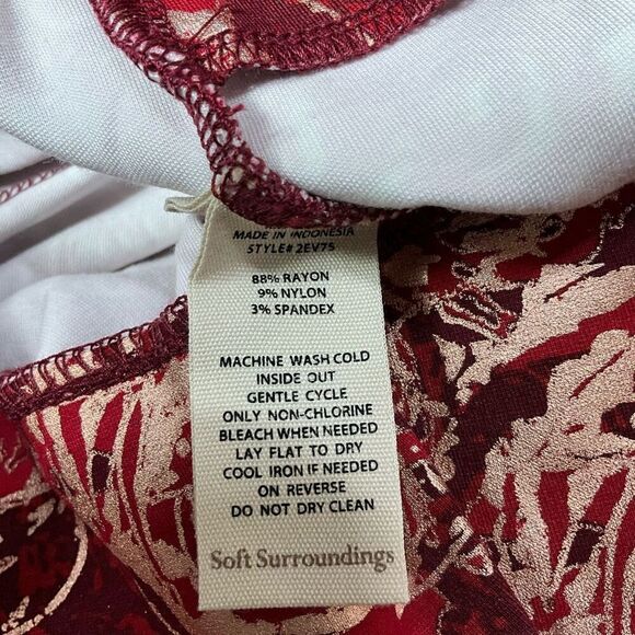 SOFT SURROUNDINGS Straight Leg Pull On Pants - Picture 6 of 6